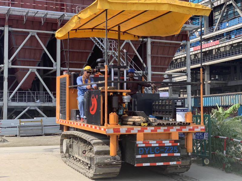 A Dixin DYLC-225 Crawler CPT berendezése saját maga használta fel a berendezé...